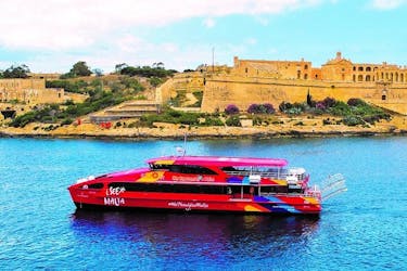 Servizio hop-on hop-off di 48 ore non consecutive a Malta
